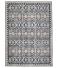 Nikki Chu by Jaipur Living Dalia Trellis Dark Blue/ Tan Area Rug (6'X9')