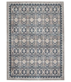 Jaipur Living Keyara By Nikki Chu Dalia KNC07 Blue Tan 6 ft. X 9 ft. Rectangle Rug