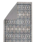 Nikki Chu by Jaipur Living Dalia Trellis Dark Blue/ Tan Area Rug (6'X9')