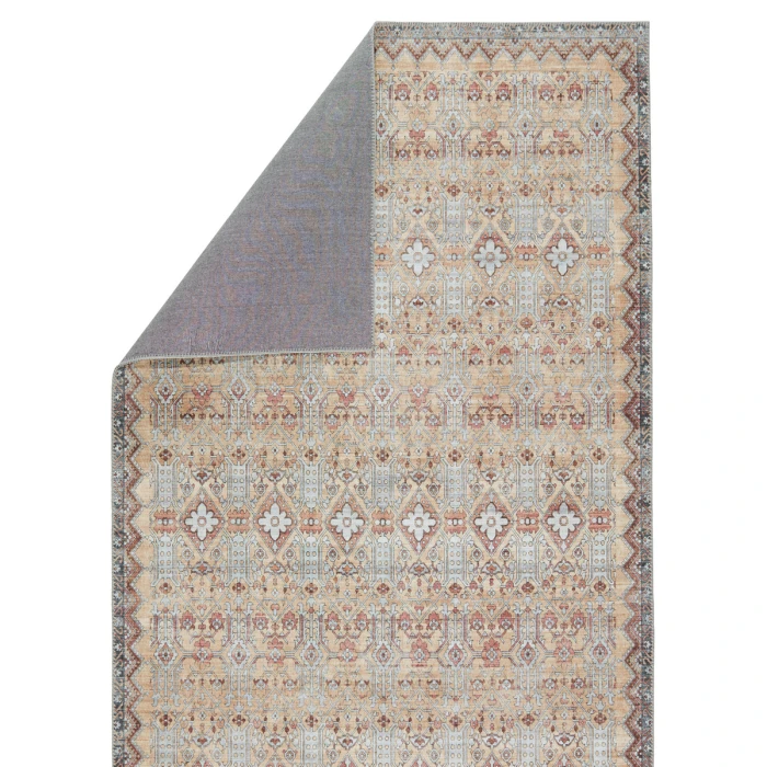 Nikki Chu by Jaipur Living Dalia Trellis Tan/ Light Gray Area Rug (9'X12')