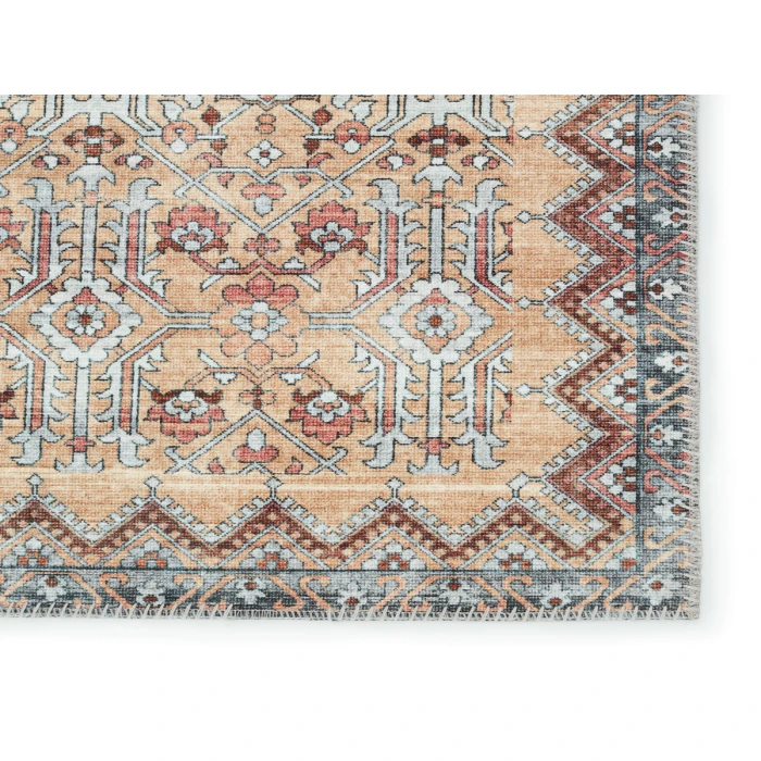 Nikki Chu by Jaipur Living Dalia Trellis Tan/ Light Gray Area Rug (9'X12')