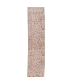 Jaipur Living Kindred Marquesa KND01 Light Pink - Blue 2 ft. 6 in. X 10 ft. Rectangle Rug