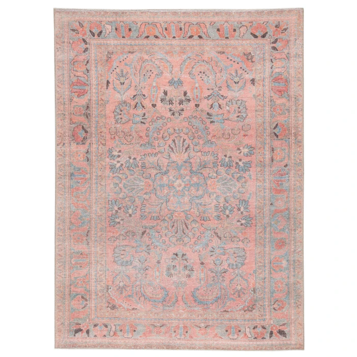 Jaipur Living Pippa Medallion Pink/ Light Blue Area Rug (6'X9')