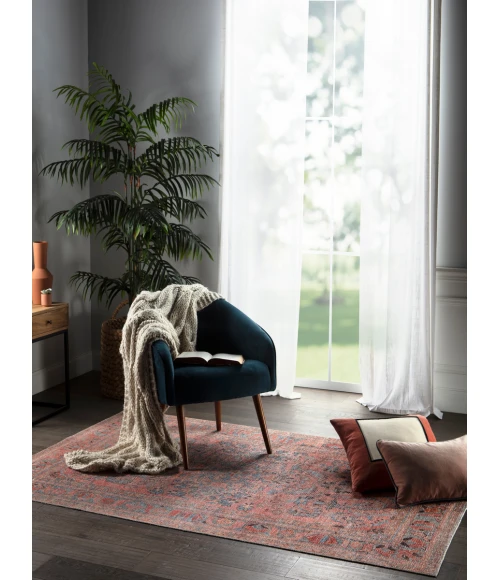 Jaipur Living Pippa Medallion Pink/ Light Blue Area Rug (9'X12')