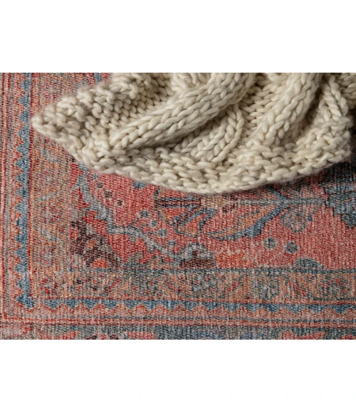 Jaipur Living Pippa Medallion Pink/ Light Blue Area Rug (9'X12')