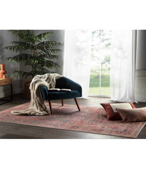 Jaipur Living Pippa Medallion Pink/ Light Blue Area Rug (9'X12')