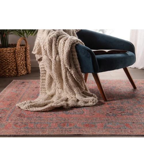 Jaipur Living Pippa Medallion Pink/ Light Blue Area Rug (9'X12')