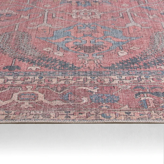 Jaipur Living Galina Oriental Red/ Blue Area Rug (6'X9')