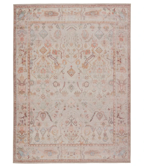 Jaipur Living Avin Oriental Blush/ Cream Area Rug (9'X12')