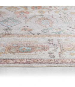 Jaipur Living Avin KND11 Oriental Pink/Blue Area Rug (10'X14')