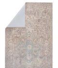 Jaipur Living Parisa Medallion Light Blue/ Light Tan Area Rug (7'6"X9'6")