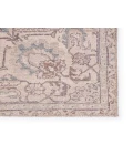 Jaipur Living Parisa Medallion Light Blue/ Light Tan Area Rug (7'6"X9'6")