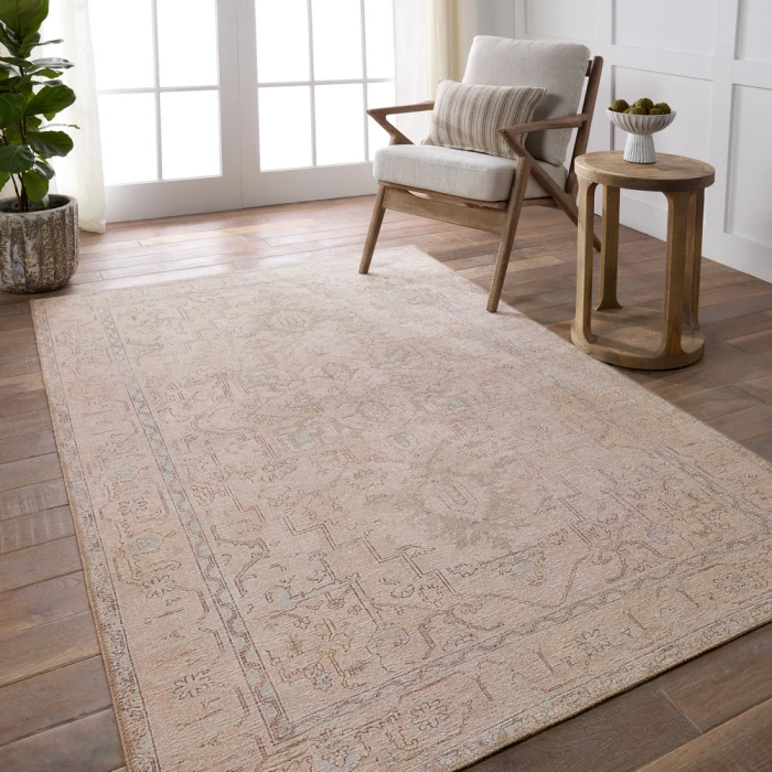 Jaipur Living Josephine Medallion Beige/Light Blue Area Rug 3'9''X6'