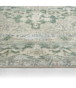 Jaipur Living Corvelle KND21 Medallion Green/Tan Area Rug (8'6"X11'6")
