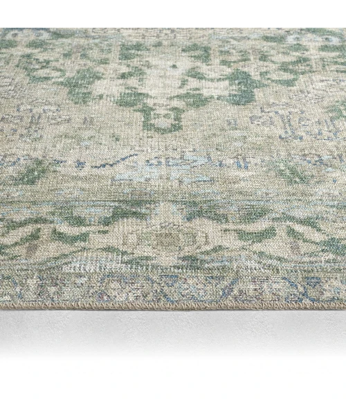 Jaipur Living Corvelle KND21 Medallion Green/Tan Area Rug (8'6"X11'6")