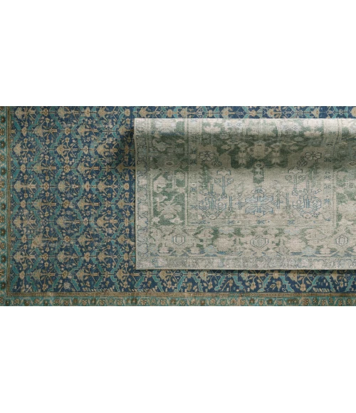 Jaipur Living Corvelle KND21 Medallion Green/Tan Area Rug (8'6"X11'6")