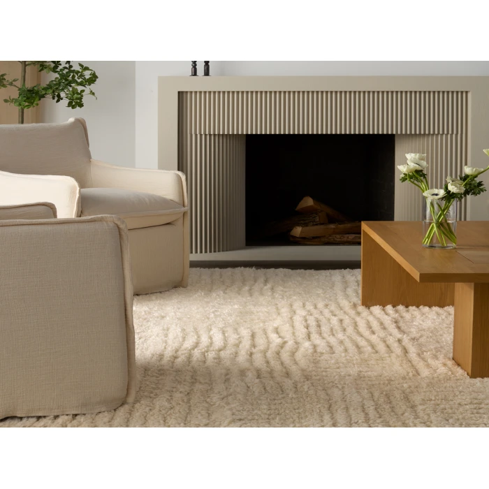 Jaipur Living Kounga White KOU01 8 ft. X 10 ft. Rectangle Rug