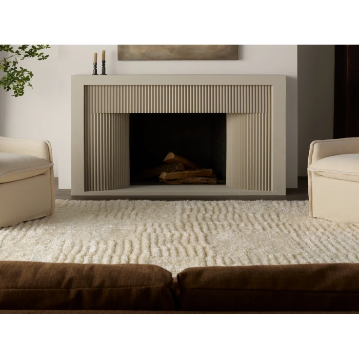 Jaipur Living Kounga White KOU01 8 ft. X 10 ft. Rectangle Rug