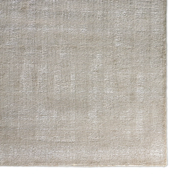 Jaipur Living Kelle Handmade Solid White/ Beige Area Rug (12'X15')