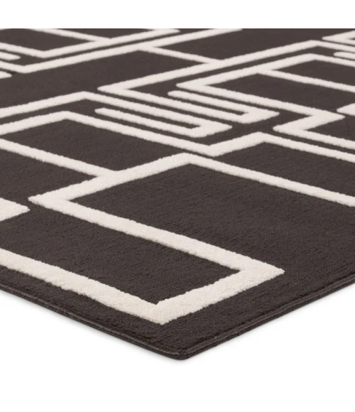 Jaipur Living Kysa Black KYS03 5 ft. 3 in. X 7 ft. 6 in. Rectangle Rug