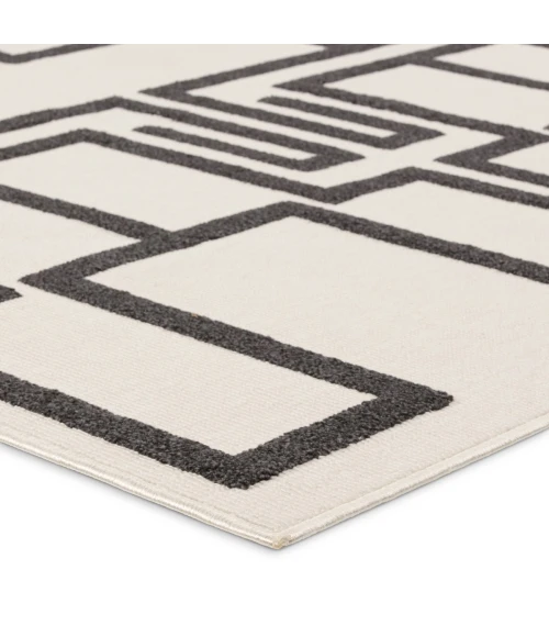 Jaipur Living Kysa White KYS04 6 ft. 7 in. X 9 ft. 6 in. Rectangle Rug