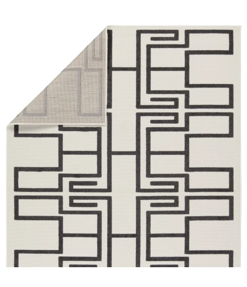 Jaipur Living Kysa White KYS04 6 ft. 7 in. X 9 ft. 6 in. Rectangle Rug