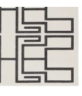Jaipur Living Kysa White KYS04 6 ft. 7 in. X 9 ft. 6 in. Rectangle Rug