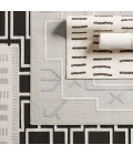 Jaipur Living Kysa White KYS04 6 ft. 7 in. X 9 ft. 6 in. Rectangle Rug