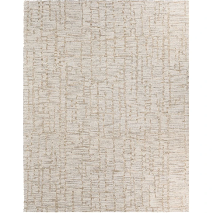 Jaipur Living Herculean LAB02 Tufted Striped Tan/White Area Rug (13'X18')