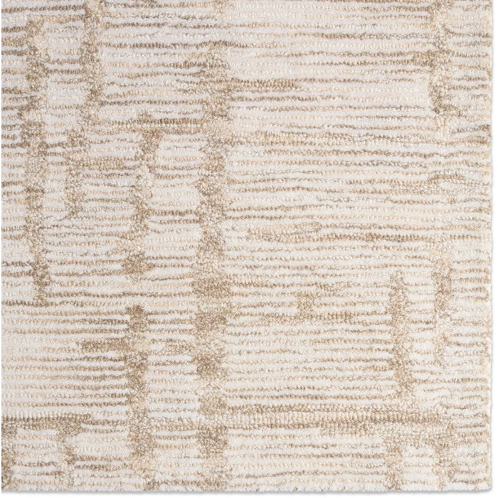 Jaipur Living Herculean LAB02 Tufted Striped Tan/White Area Rug (13'X18')