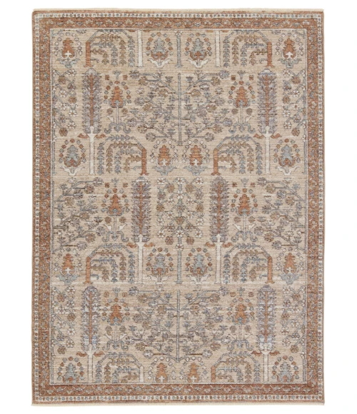 Jaipur Living Regard Floral Slate/ Bronze Area Rug 9'X13'