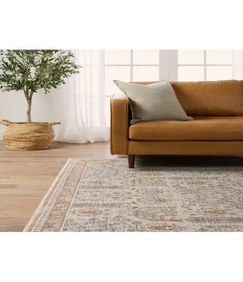 Jaipur Living Regard Floral Slate/ Bronze Area Rug 9'X13'