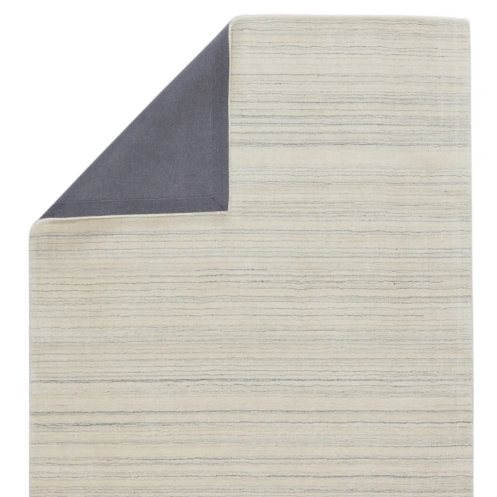 Jaipur Living Oplyse Handmade Stripe White/ Gray Area Rug 12'X15'