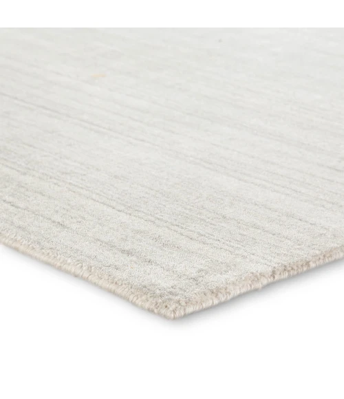 Jaipur Living Bellweather Handmade Solid Ivory/ Light Gray Area Rug (8'X10')