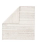Jaipur Living Bellweather Handmade Solid Ivory/ Light Gray Area Rug (8'X10')
