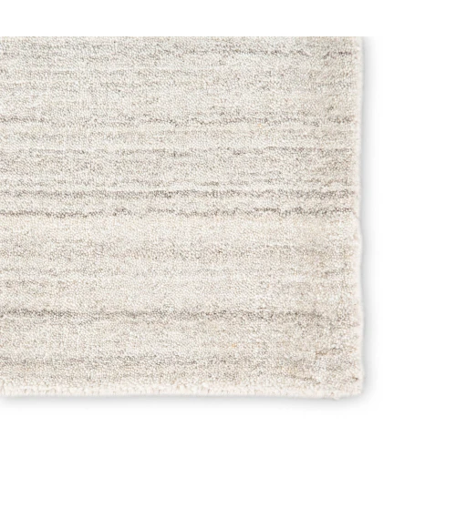 Jaipur Living Bellweather Handmade Solid Ivory/ Light Gray Area Rug (8'X10')