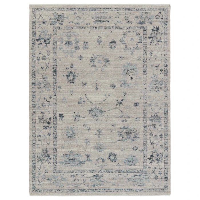 Vibe by Jaipur Living Adelaide Floral Blue/ Gray Area Rug 9'6"X12'6"