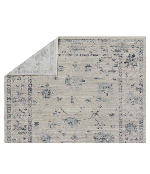 Vibe by Jaipur Living Adelaide Floral Blue/ Gray Area Rug 10'X14'