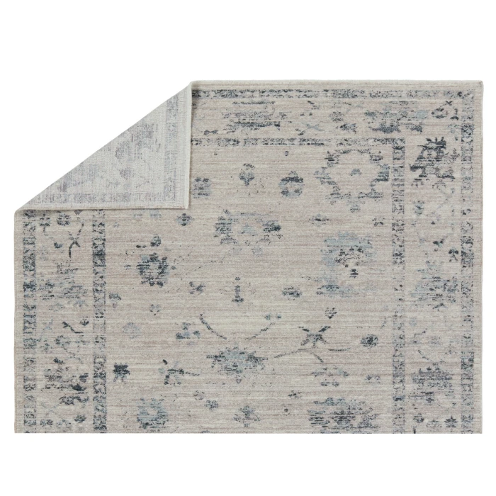 Vibe by Jaipur Living Adelaide Floral Blue/ Gray Area Rug 9'6"X12'6"