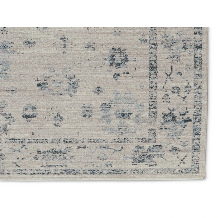 Vibe by Jaipur Living Adelaide Floral Blue/ Gray Area Rug 9'6"X12'6"