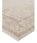 Vibe by Jaipur Living Camille Floral Gray/ Brown Area Rug 4'X5'2"