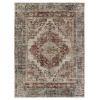 Vibe by Jaipur Living Leila Emory LEI03 Red - Blue 4 ft. X 5 ft. 2 in. Rectangle Rug