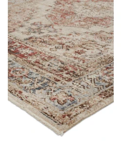 Vibe by Jaipur Living Leila Emory LEI03 Red - Blue 5 ft. X 7 ft. 6 in. Rectangle Rug