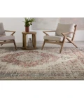 Vibe by Jaipur Living Emory Medallion Red/ Blue Area Rug 4'X5'2"