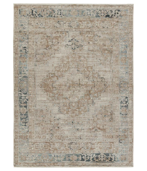 Vibe by Jaipur Living Emory Medallion Taupe/ Tan Area Rug 9'6"X12'6"