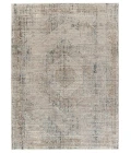 Vibe by Jaipur Living Emory Medallion Taupe/ Blue Area Rug 4'X5'2"