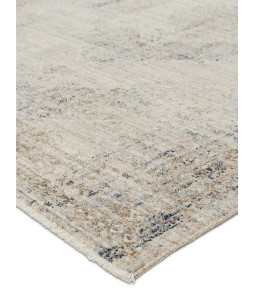 Vibe by Jaipur Living Emory Medallion Taupe/ Blue Area Rug 4'X5'2"