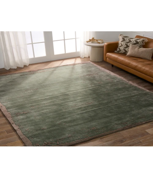 Jaipur Living Avenue Handmade Abstract Sage/ Taupe Area Rug 6'X9'