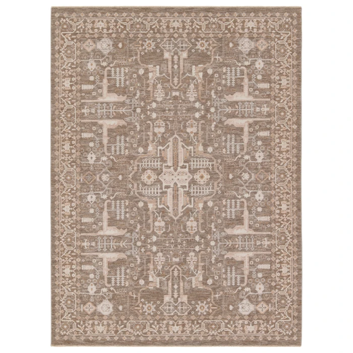 Jaipur Living Lechmere Medallion Taupe/Cream Area Rug 9'X12'