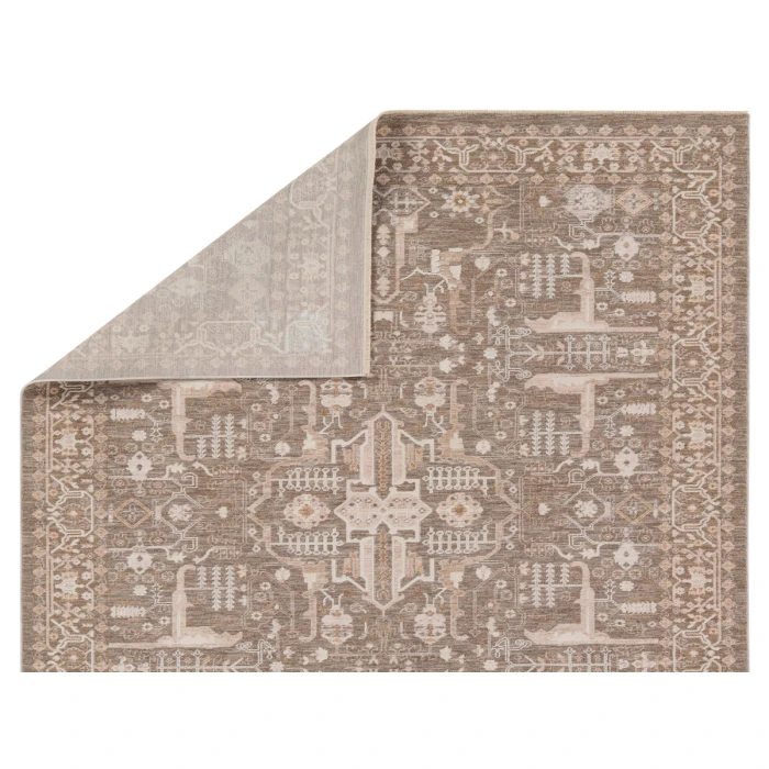 Jaipur Living Lechmere Medallion Taupe/Cream Area Rug 9'X12'